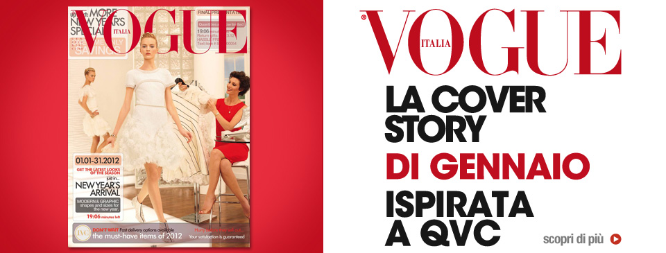 Vogue Italia si ispira a QVC